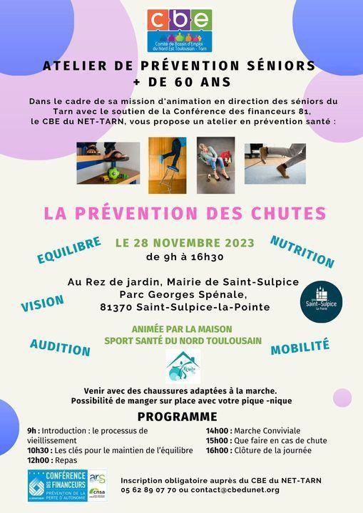 Atelier Prévention de Chutes 2023