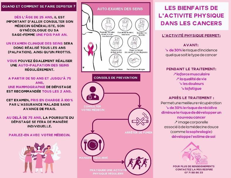 octobre rose 2023 flyer page 1